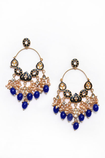 Mughal Shaped Earrings 