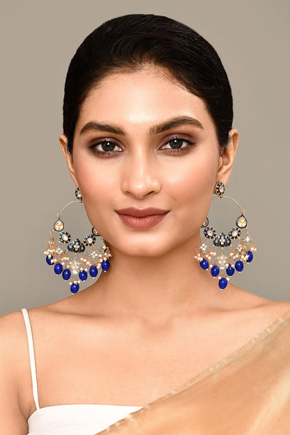 Mughal Shaped Earrings 