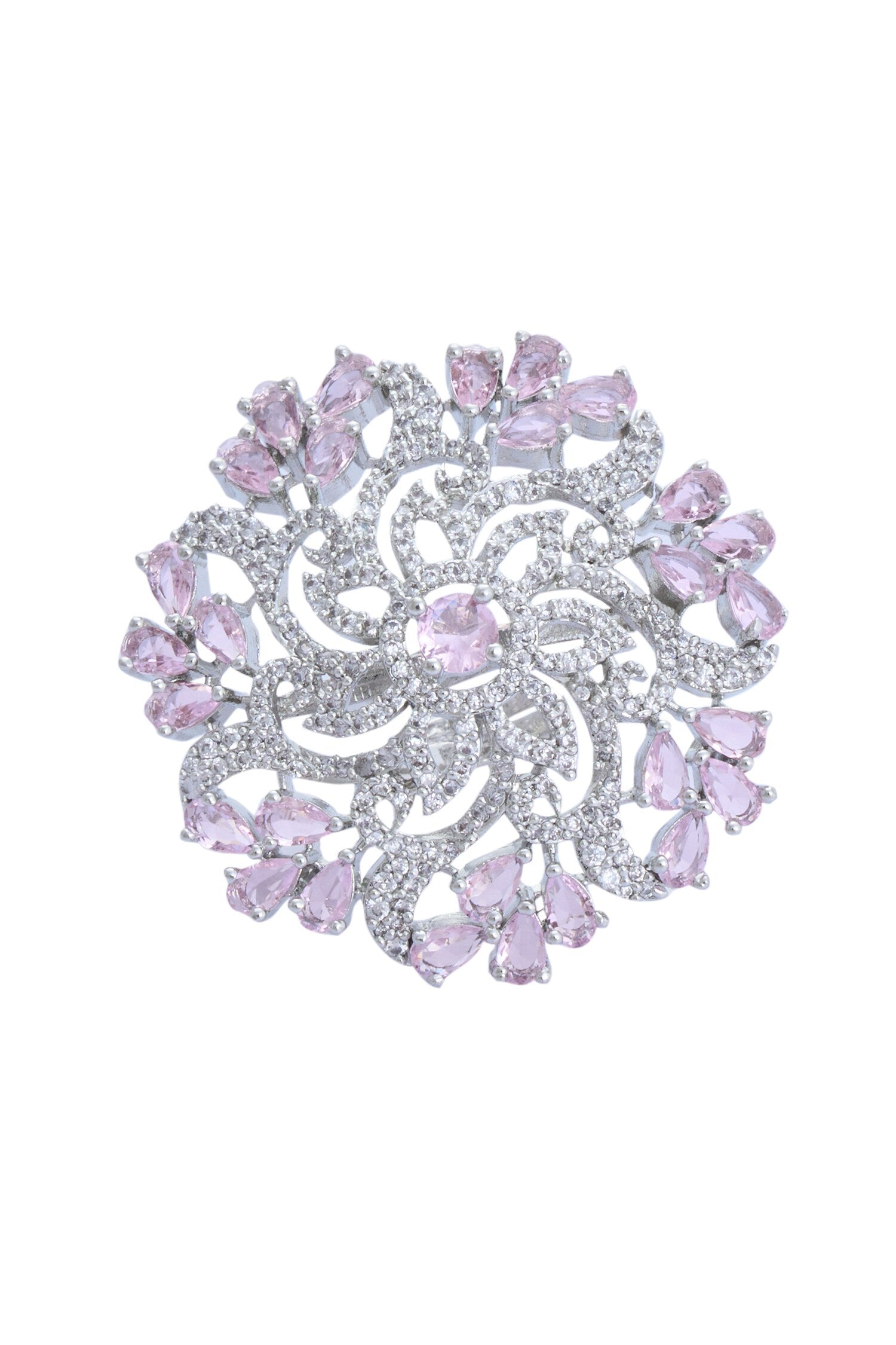 Zircon Studded Ring 