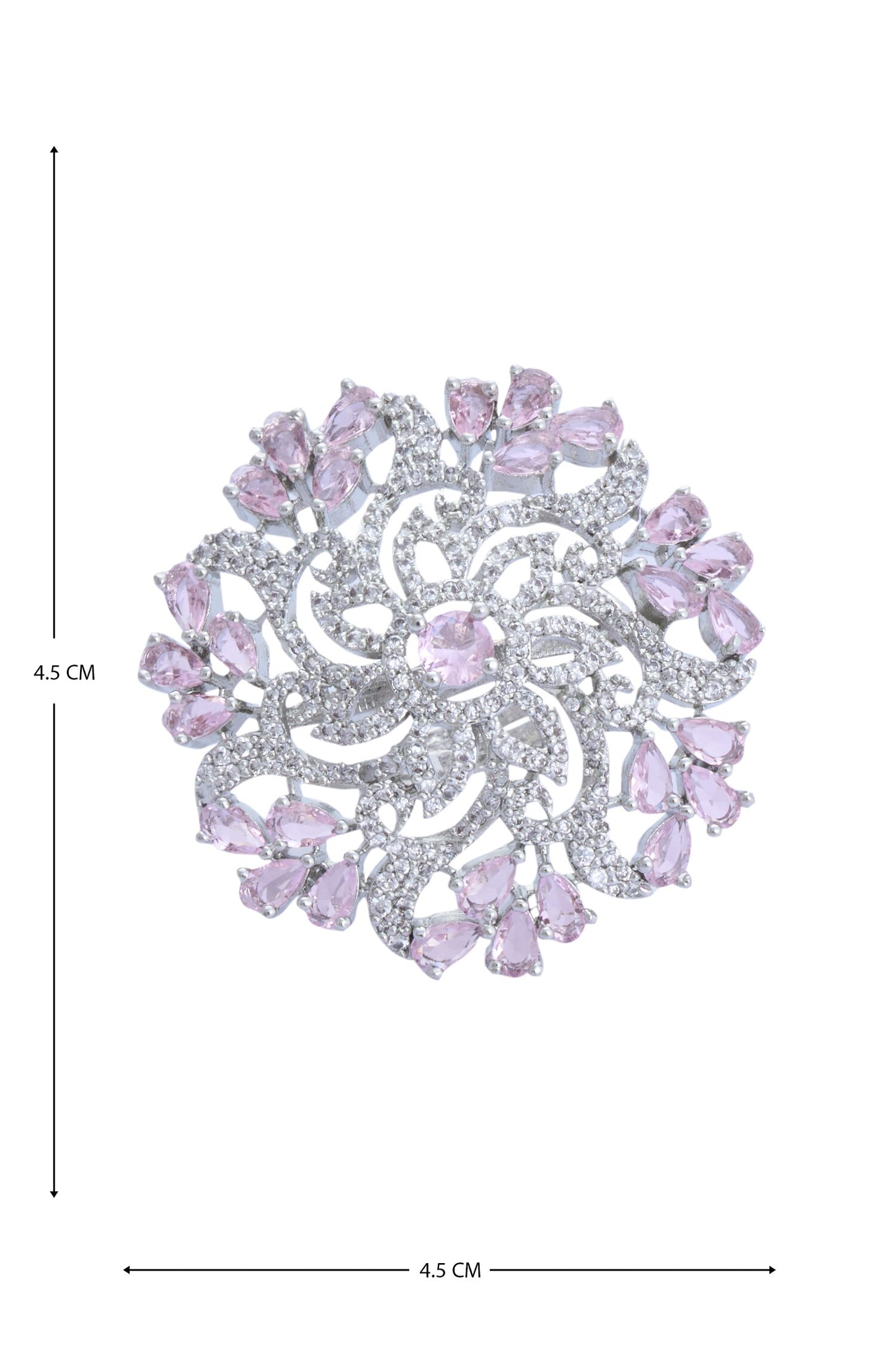 Zircon Studded Ring 