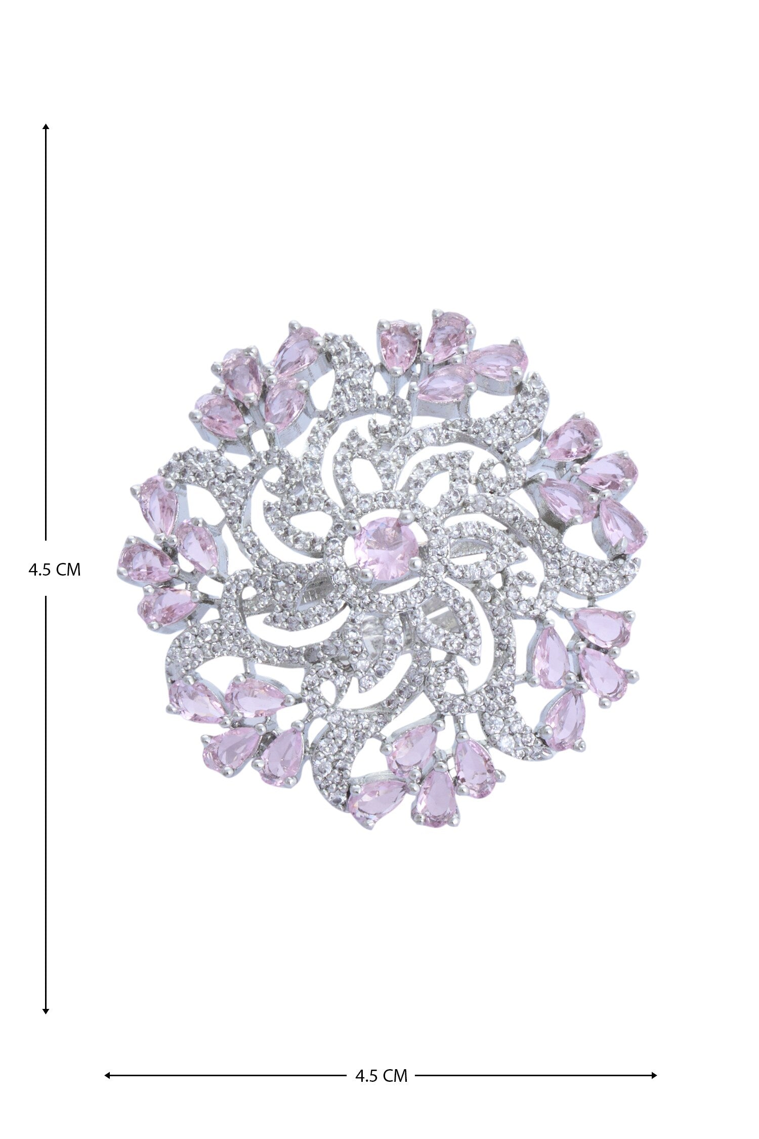 Zircon Studded Ring 