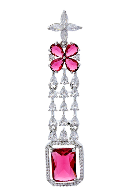 Floret Embellished Necklace Set 