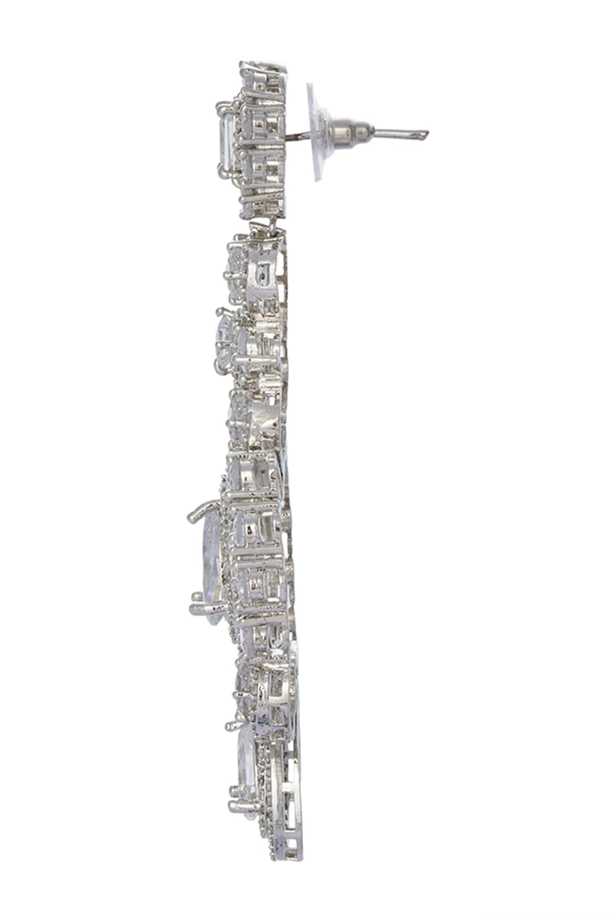 Zircon Cutwork Embellished Jewellery Set 