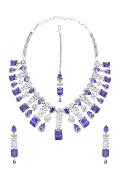 Floret Dangler Embellished Jewellery Set 