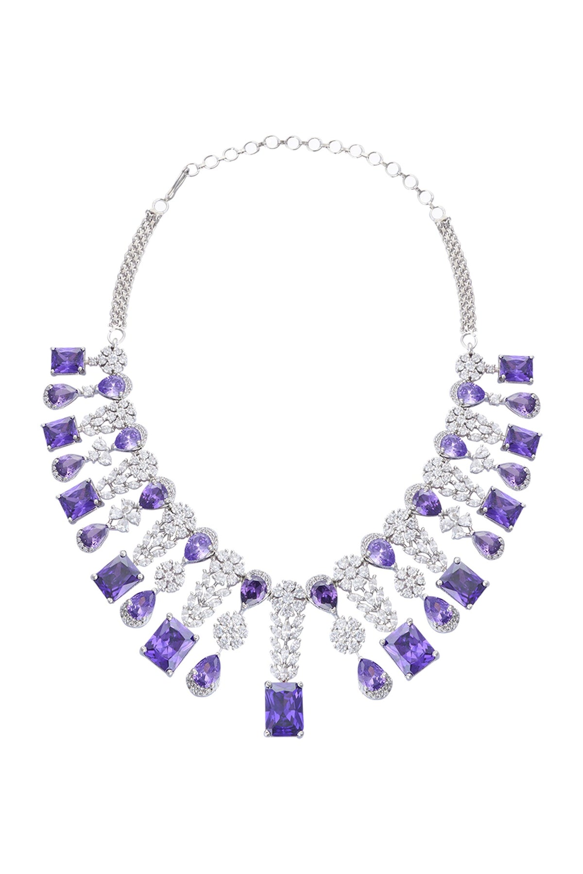 Floret Dangler Embellished Jewellery Set 