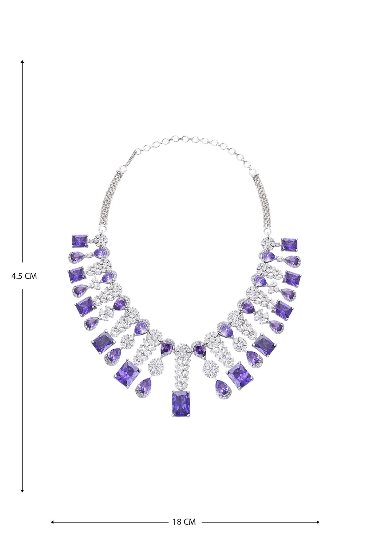 Floret Dangler Embellished Jewellery Set 