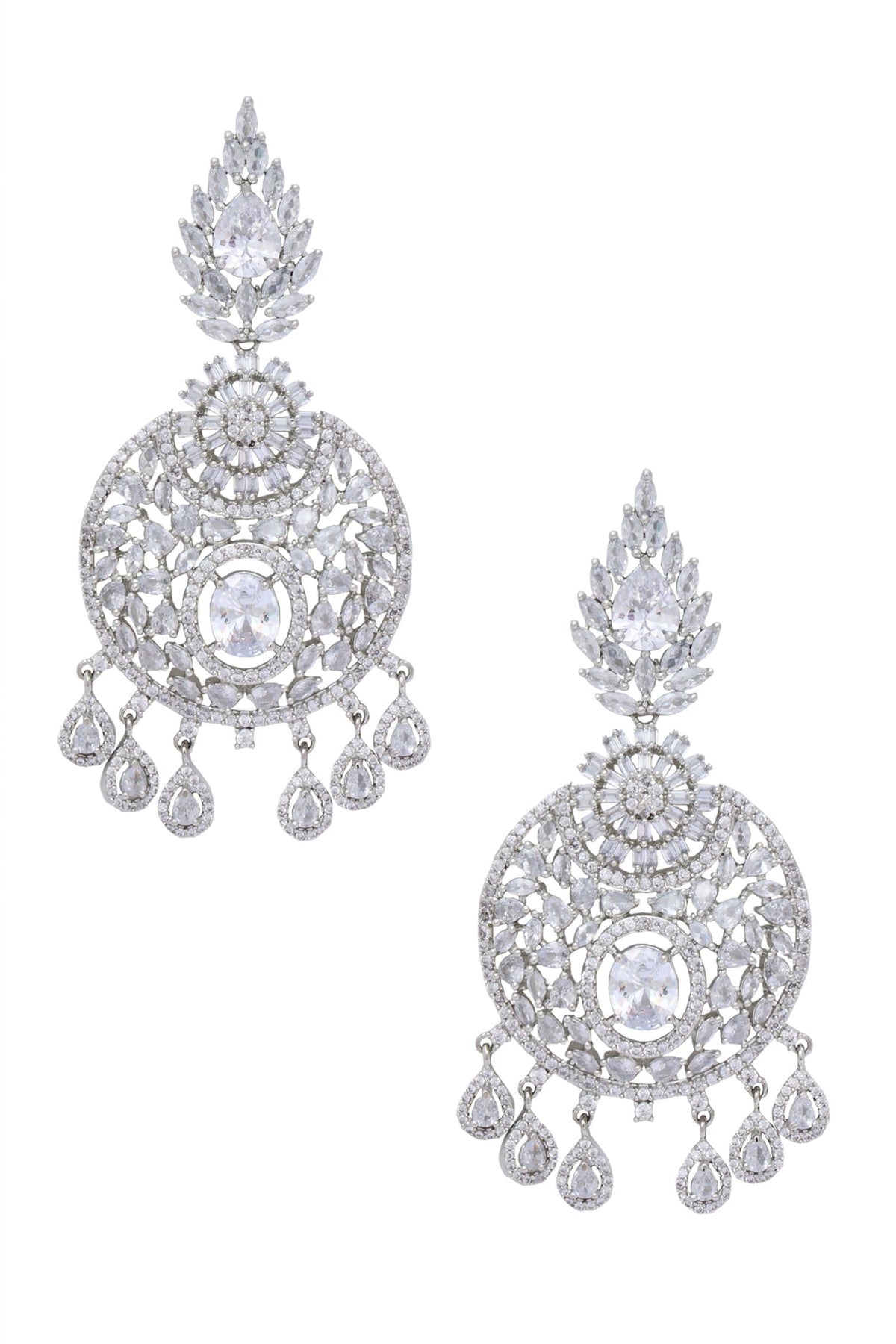 Sphere Carved Earrings 