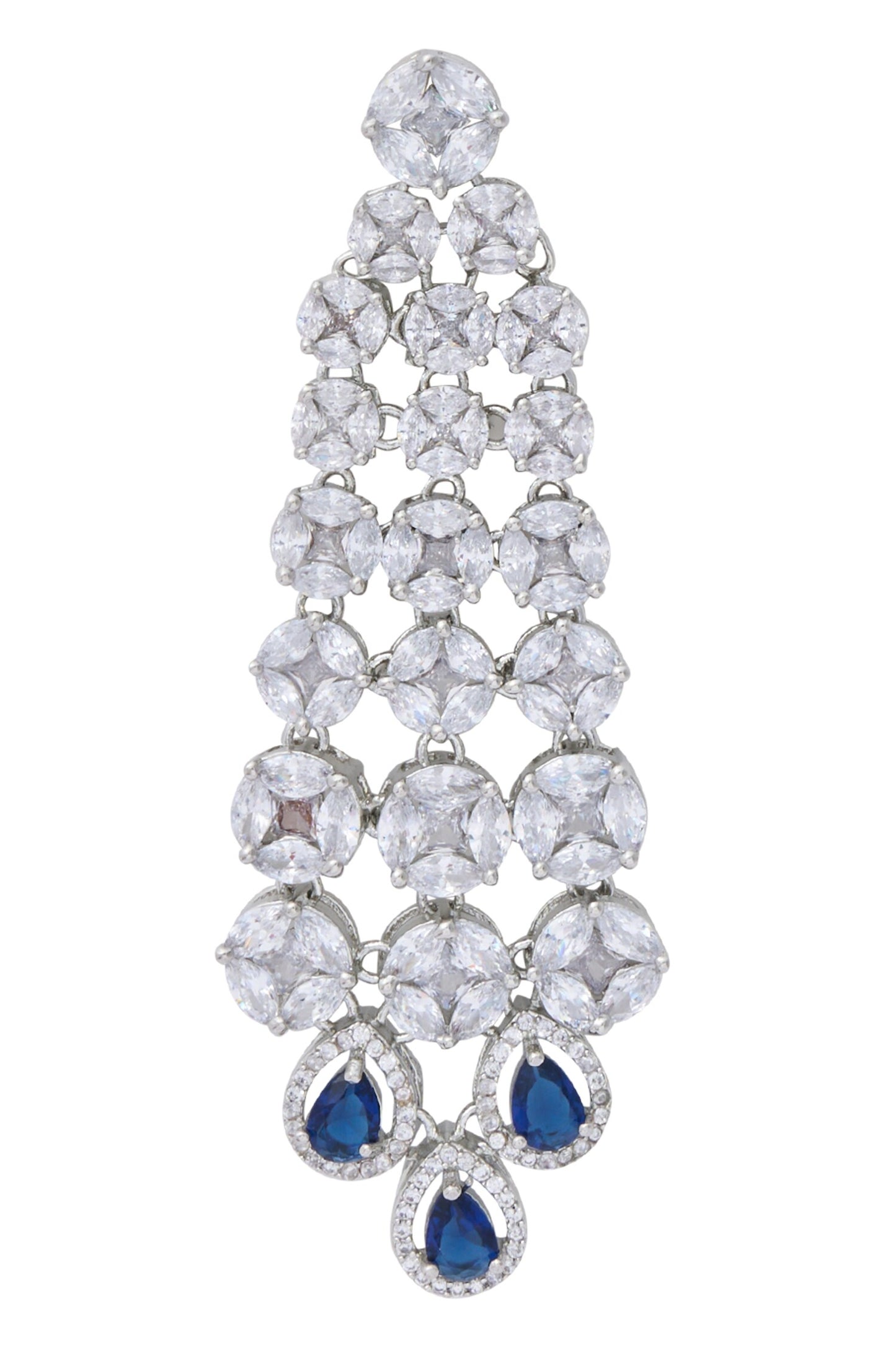 Zirconia Embellished Necklace Set 