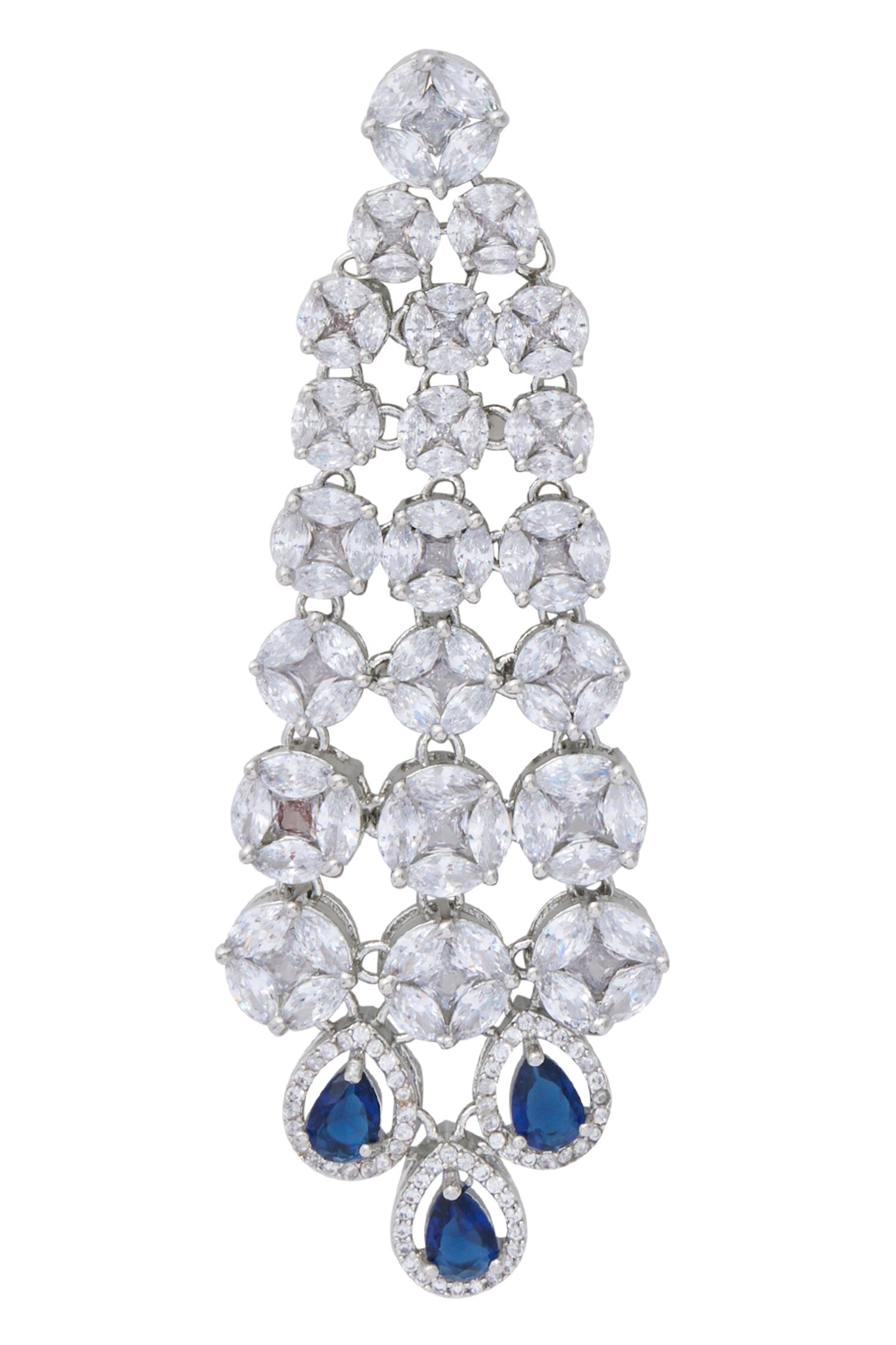 Zirconia Embellished Necklace Set 