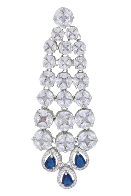 Zirconia Embellished Necklace Set 