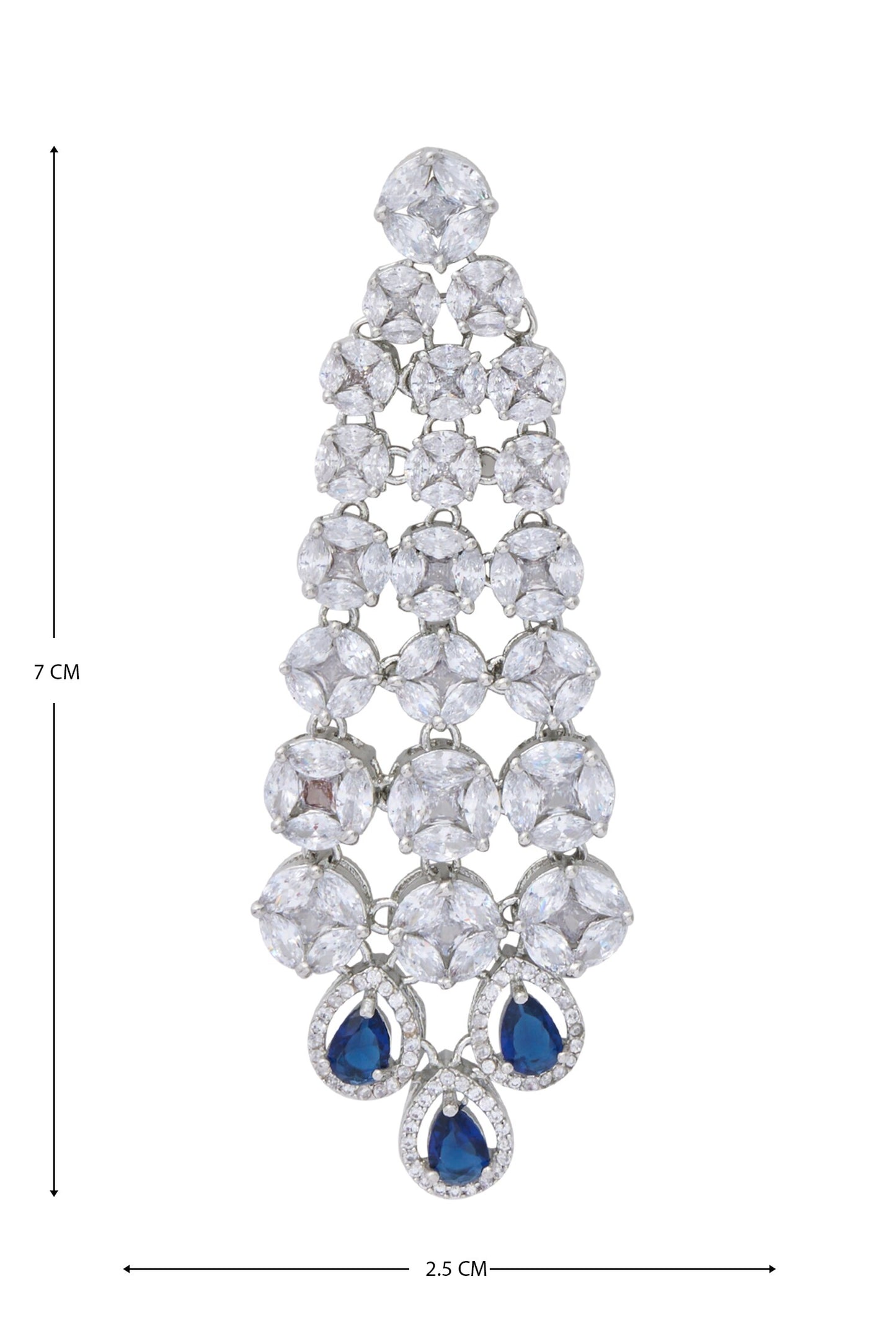 Zirconia Embellished Necklace Set 