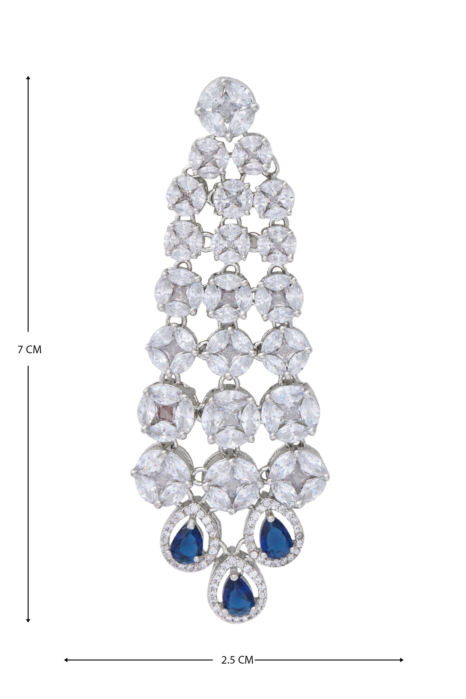 Zirconia Embellished Necklace Set 