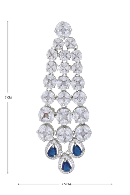 Zirconia Embellished Necklace Set 