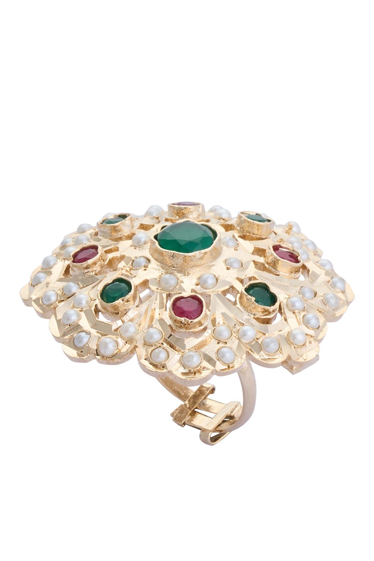 Pearl Embellished Ring 