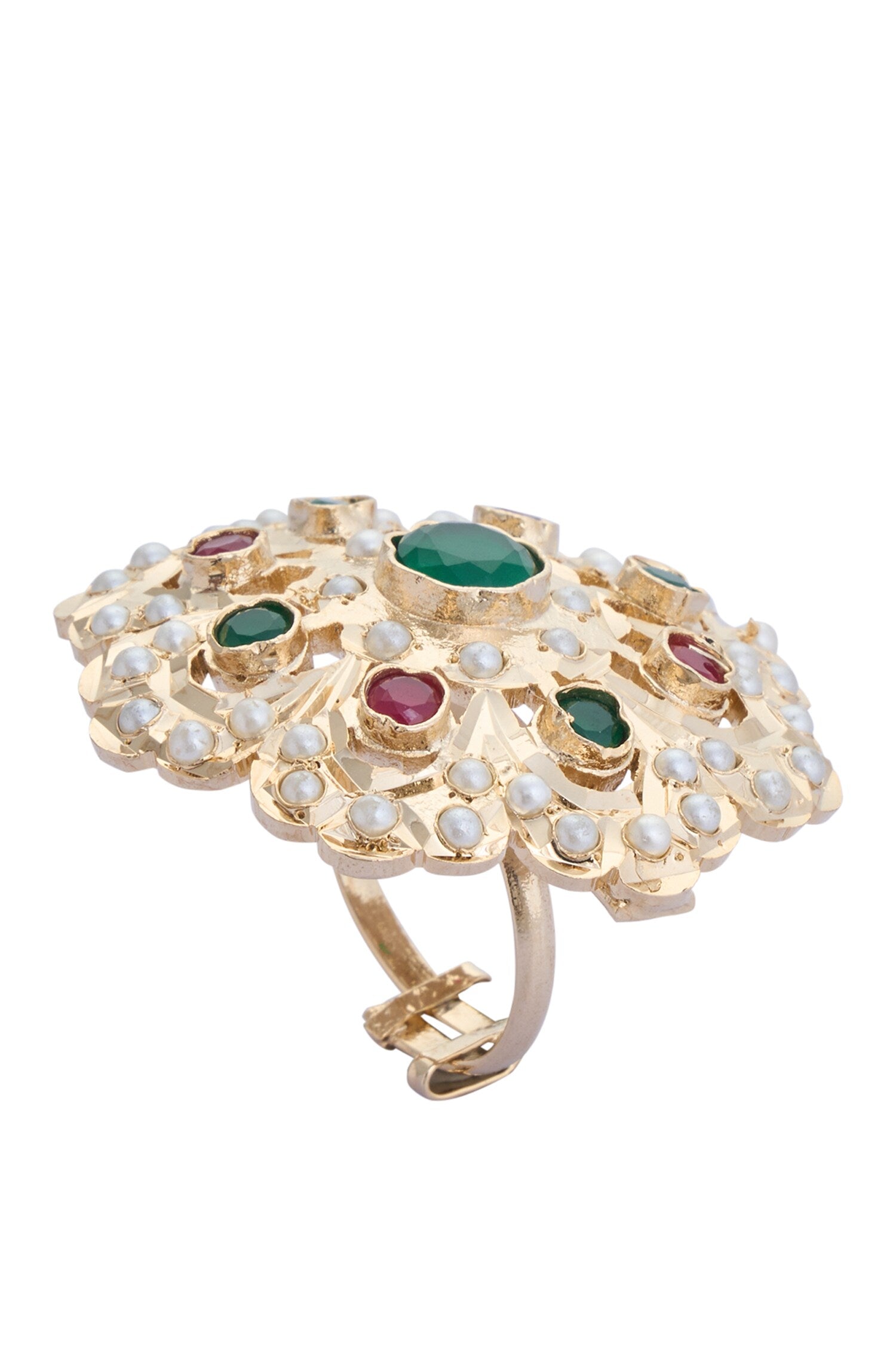 Pearl Embellished Ring 
