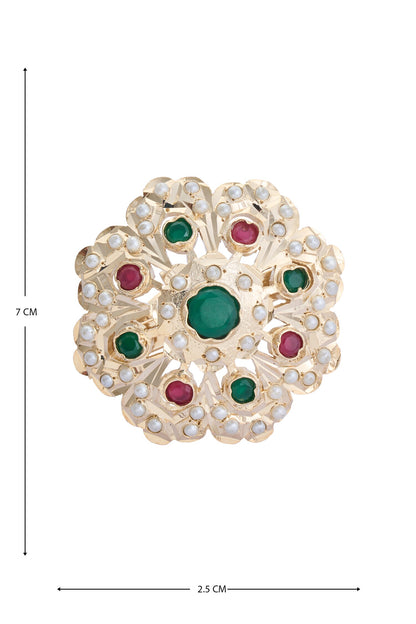 Pearl Embellished Ring 