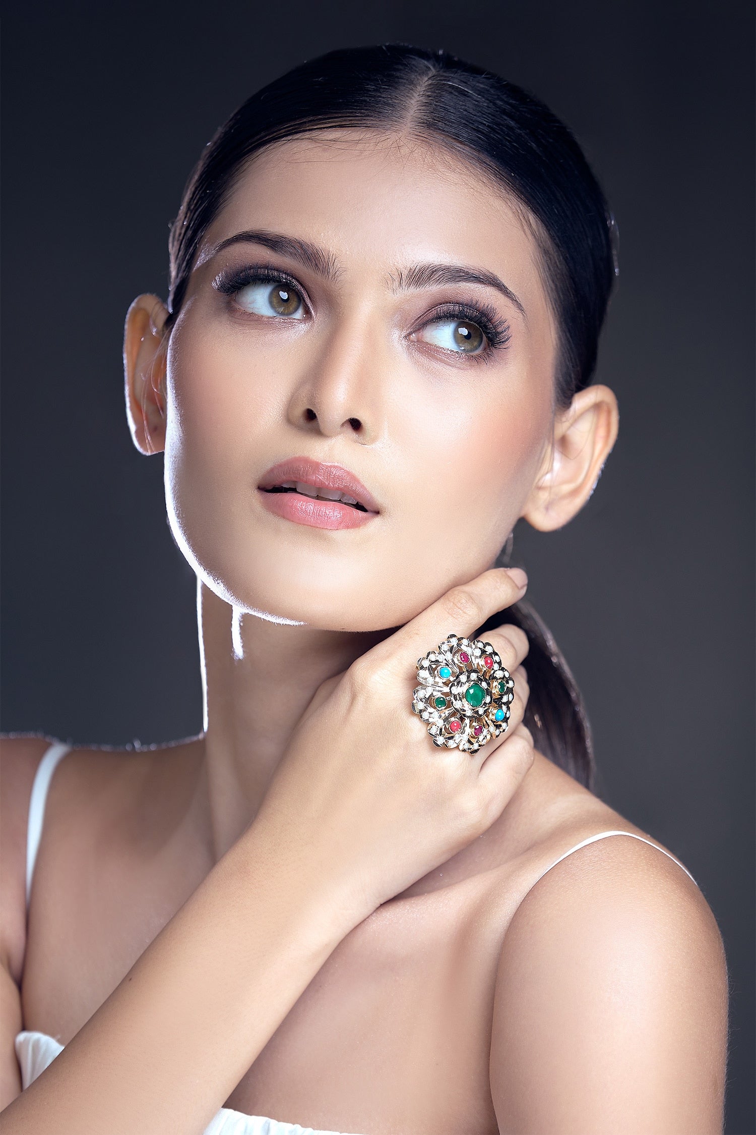 Stone Studded Ring 