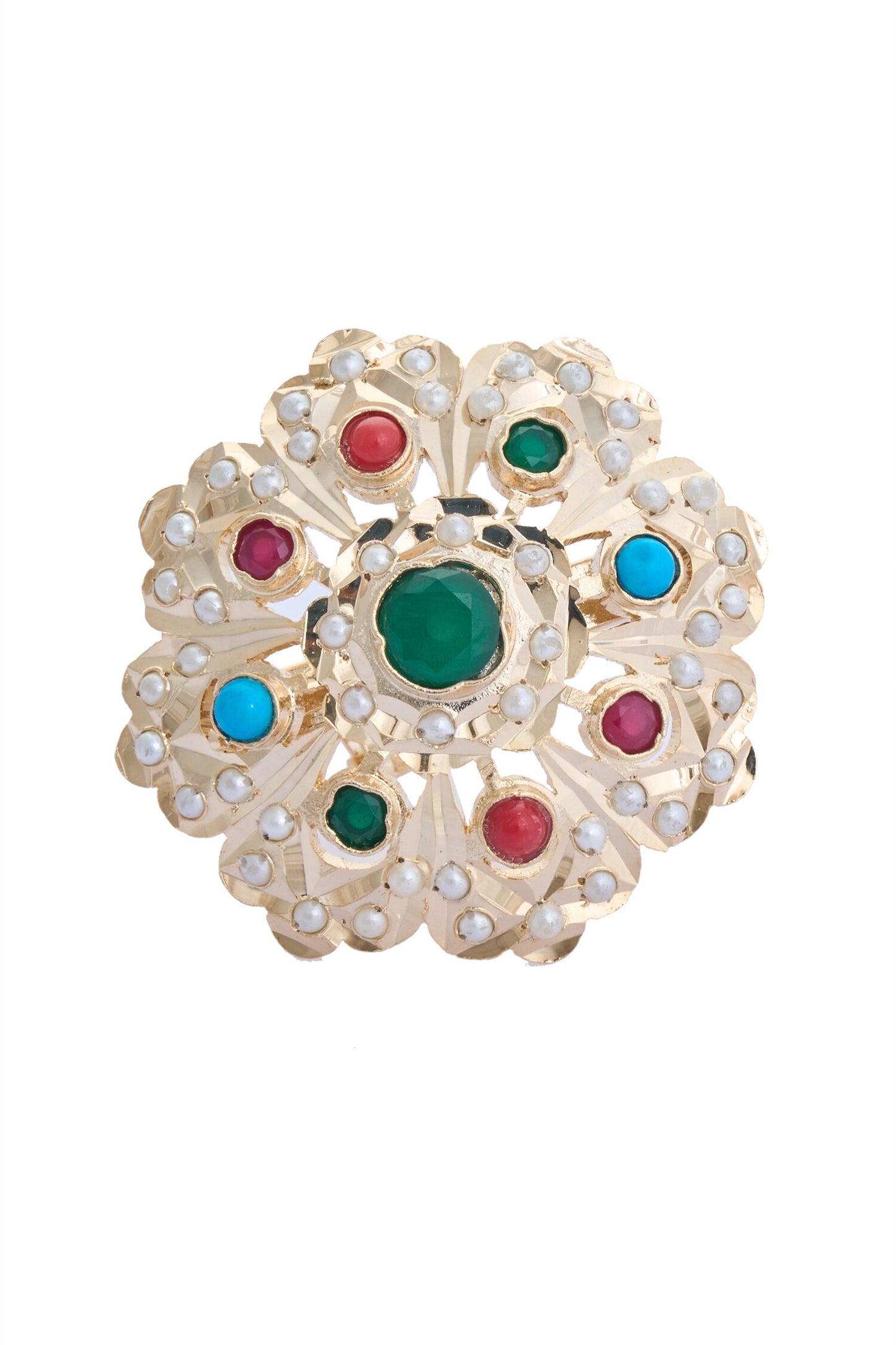 Stone Studded Ring 
