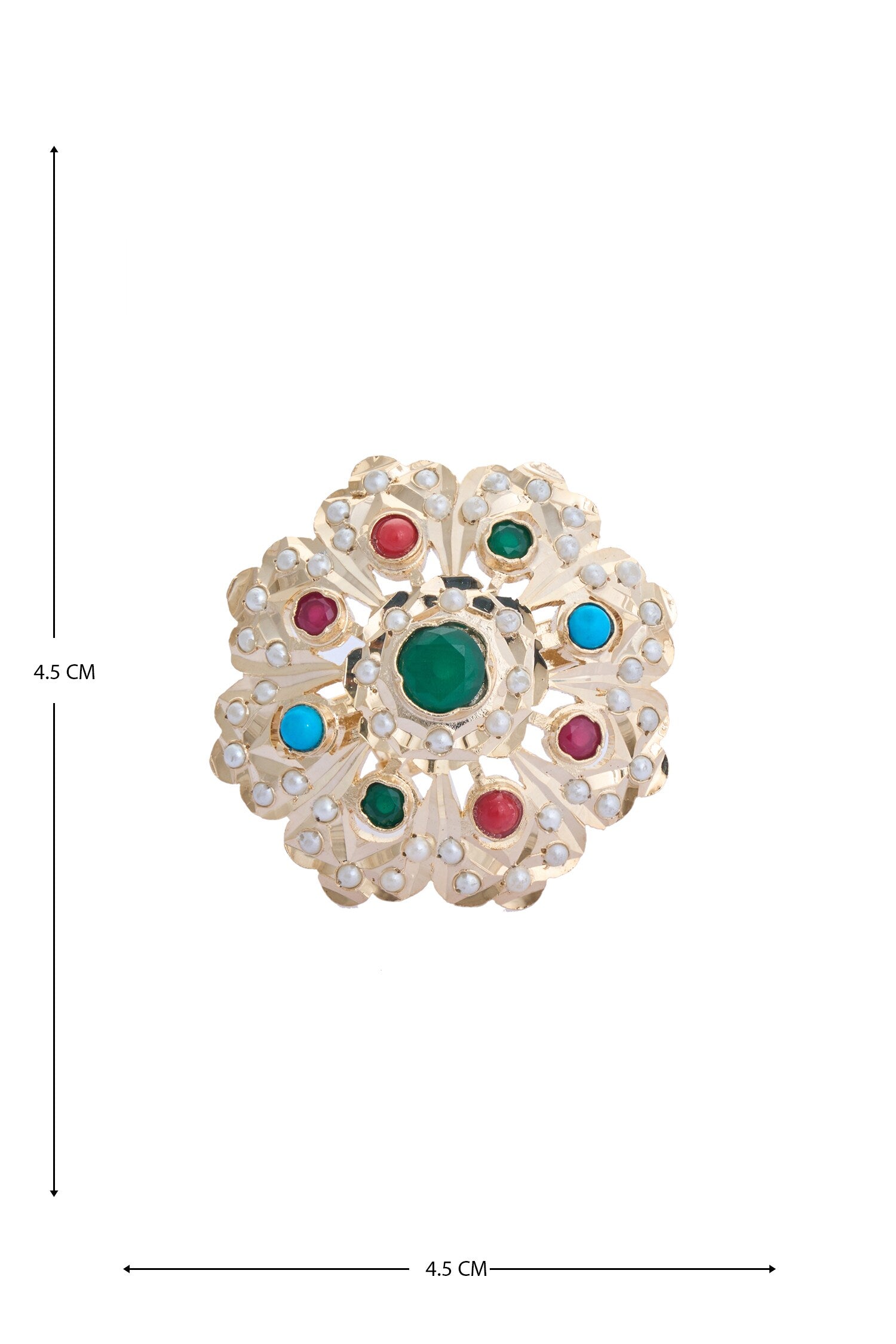Stone Studded Ring 