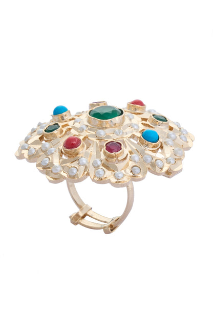 Stone Studded Ring 