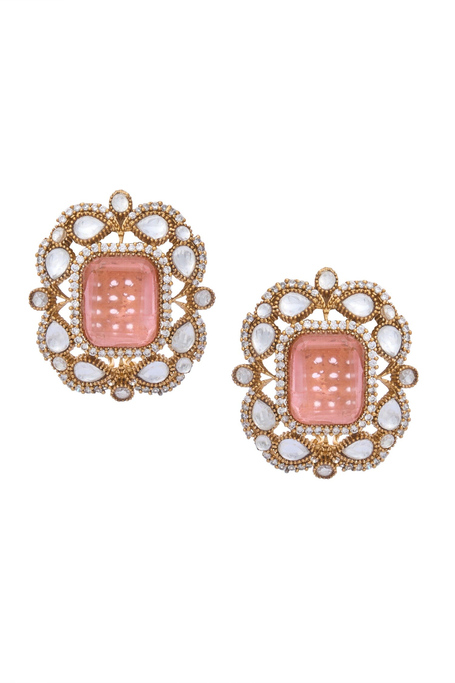 Geometric Carved Studs 