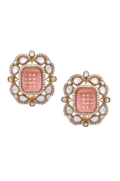 Geometric Carved Studs 
