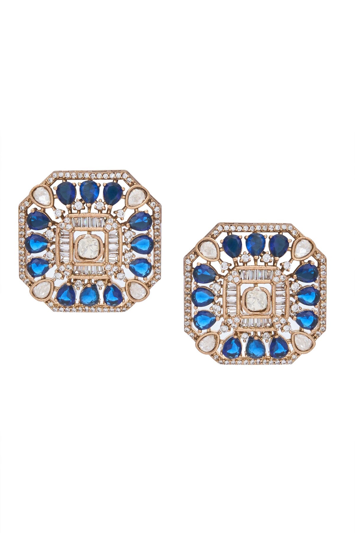 Zirconia Studded Earrings 
