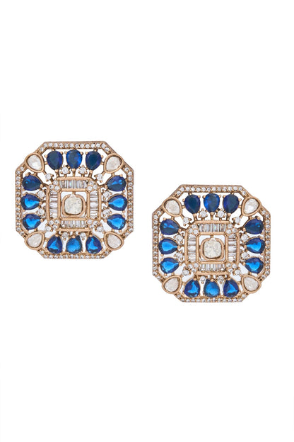 Zirconia Studded Earrings 