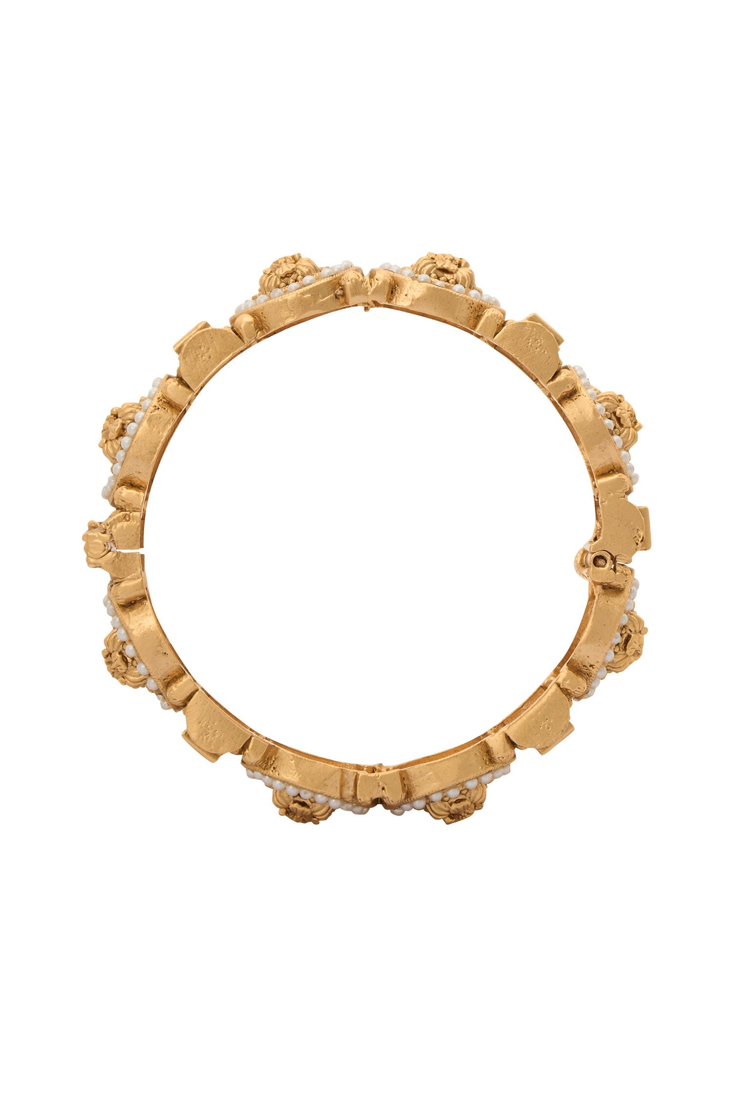 Laxmi Pearl Studded Bangles-Set of 2 