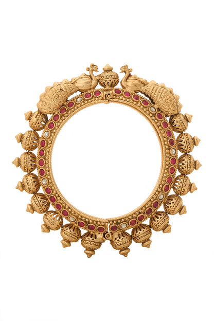 Jadau Embellished 2 Pcs Bangles 