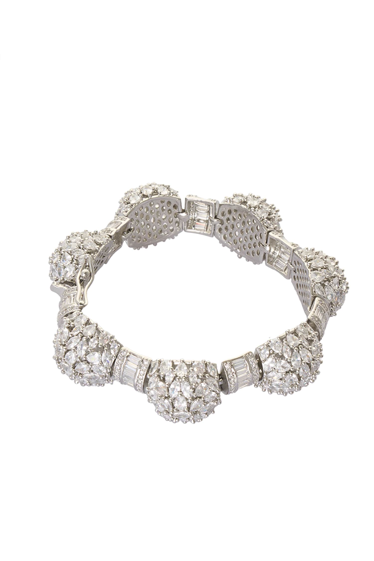 Lab Diamond Embellished Bracelet 