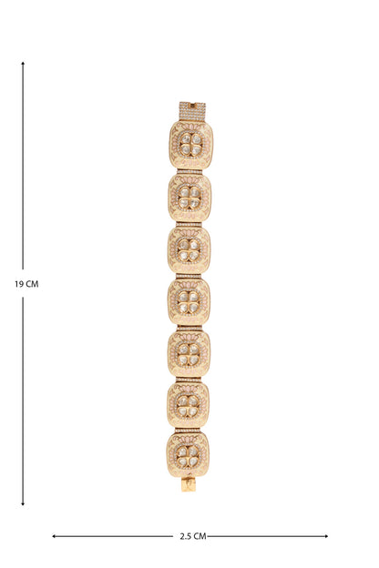 Floral Meenakari Work Bracelet 