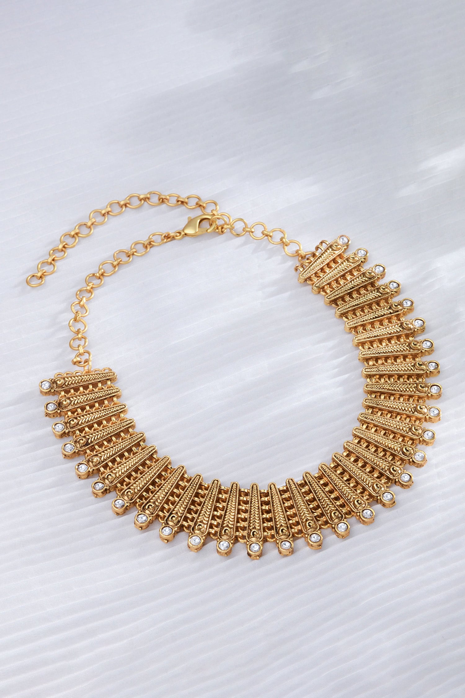 Vine Bar Flat Necklace 