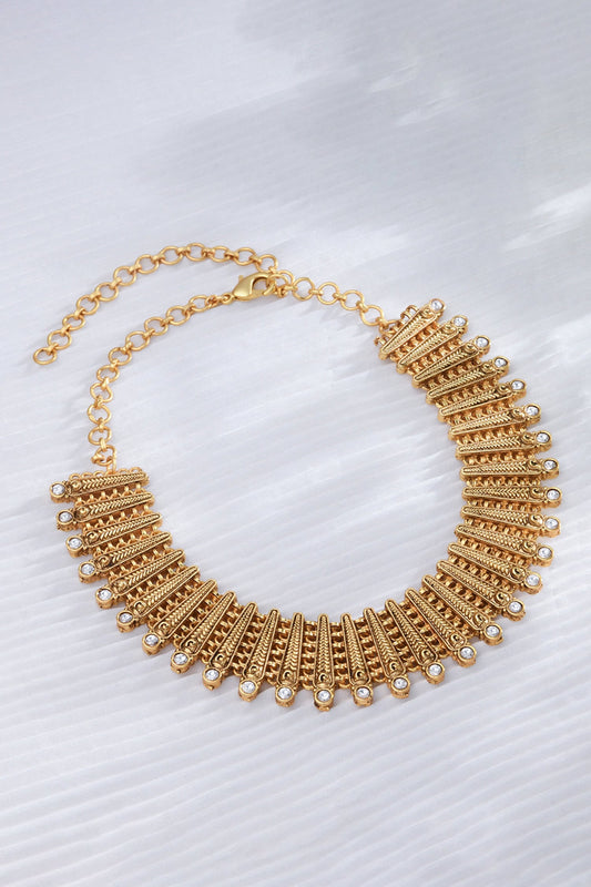 Vine Bar Flat Necklace 