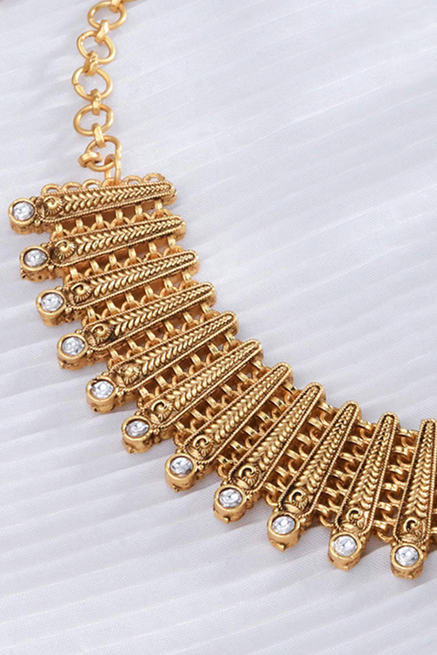 Vine Bar Flat Necklace 