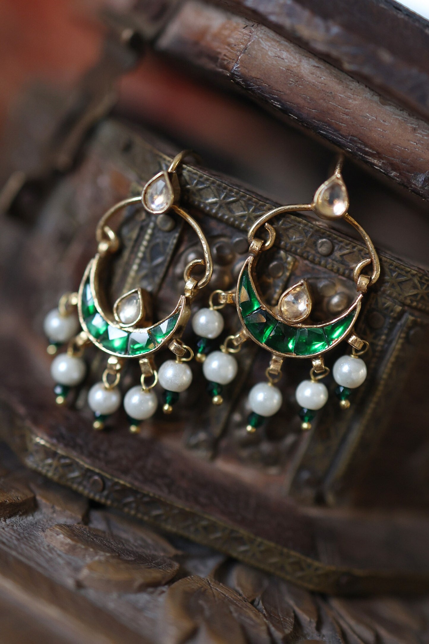 Kundan Embellished Earrings 