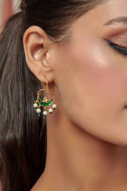 Kundan Embellished Earrings 
