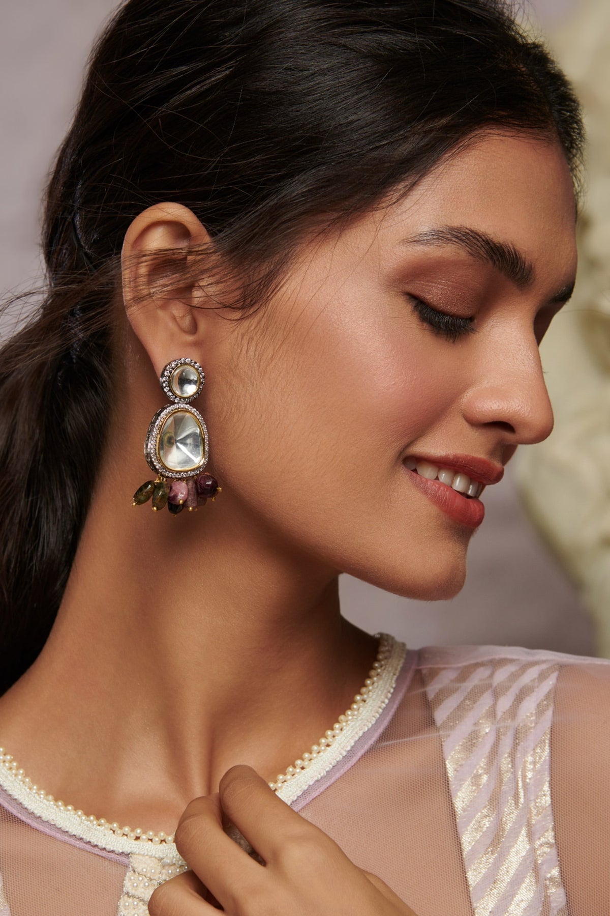 Inaaya Polki Earrings 