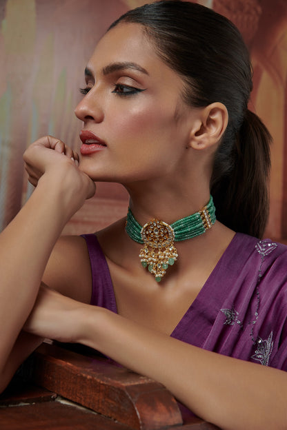 Kundan Bahar Embellished Choker 