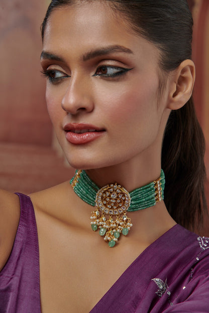 Kundan Bahar Embellished Choker 