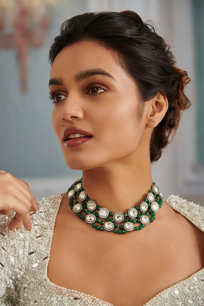 Polki Embellished Choker 