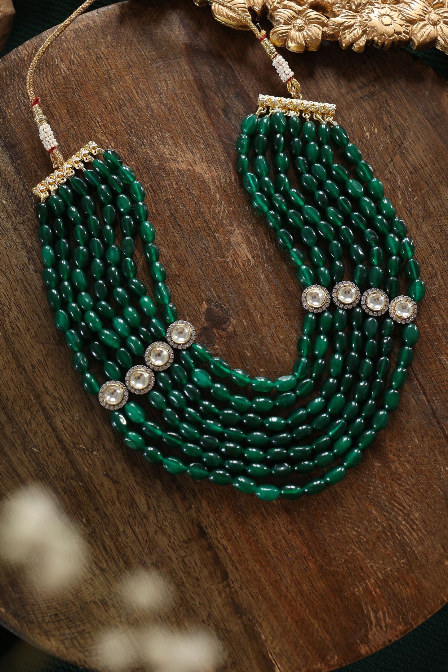 Polki Layered Necklace 