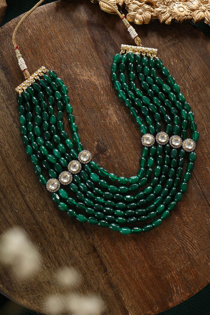 Polki Layered Necklace 