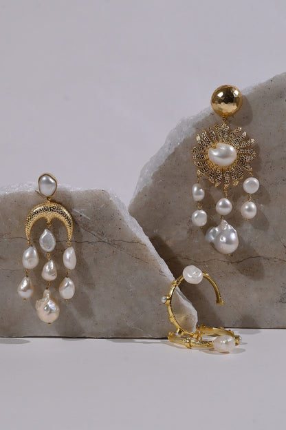 Maffei Pearl Drop Earrings 