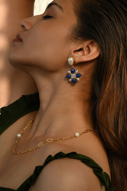 Virgo Embellished Earrings 