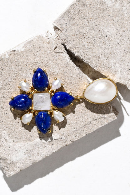 Virgo Embellished Earrings 