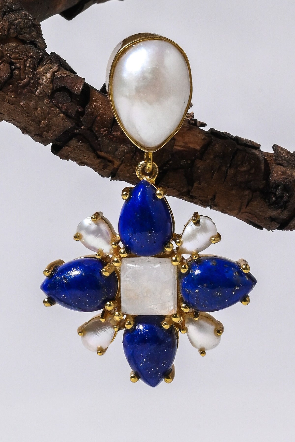Virgo Embellished Earrings 