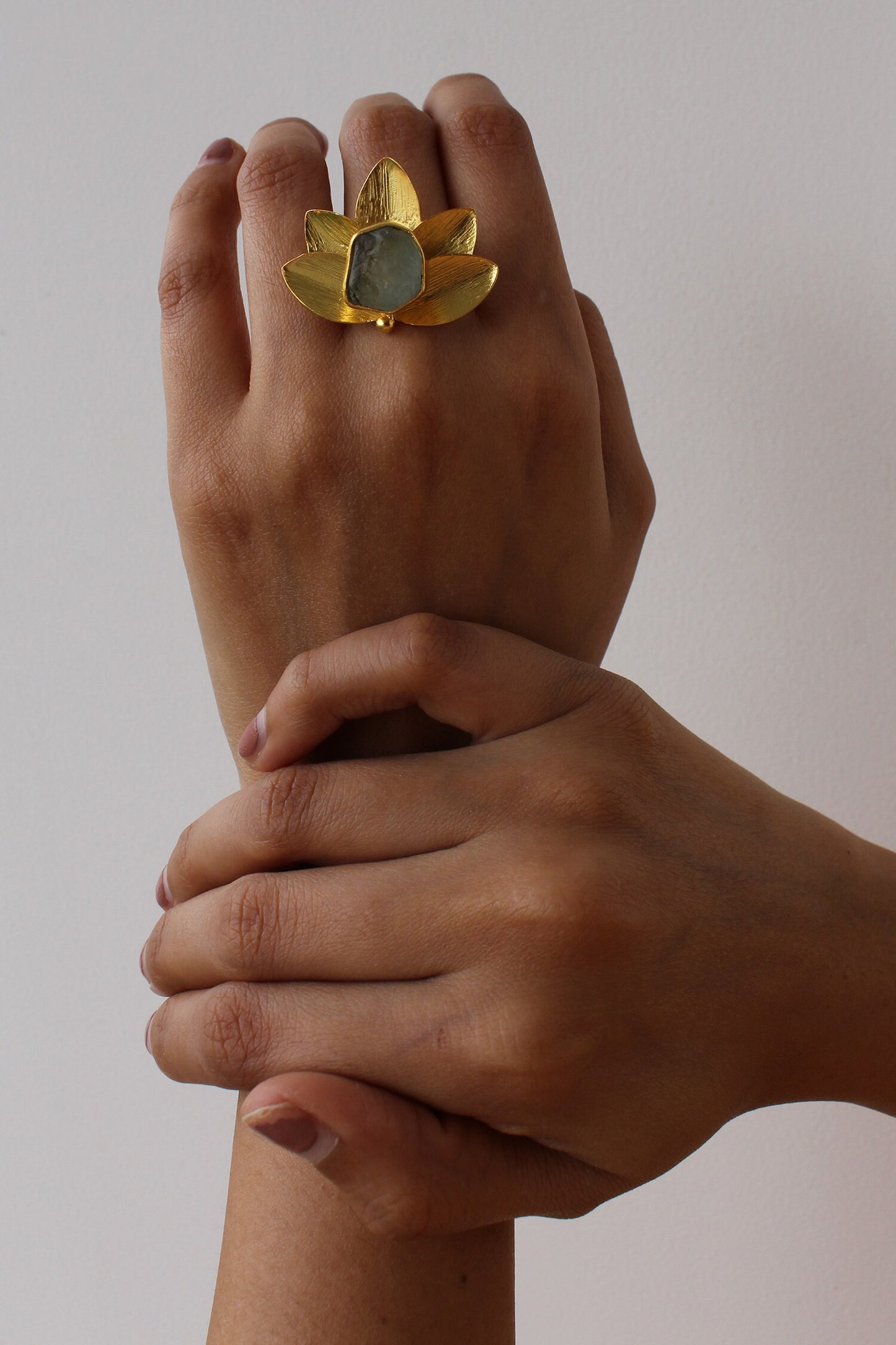 Petal Carved Ring 