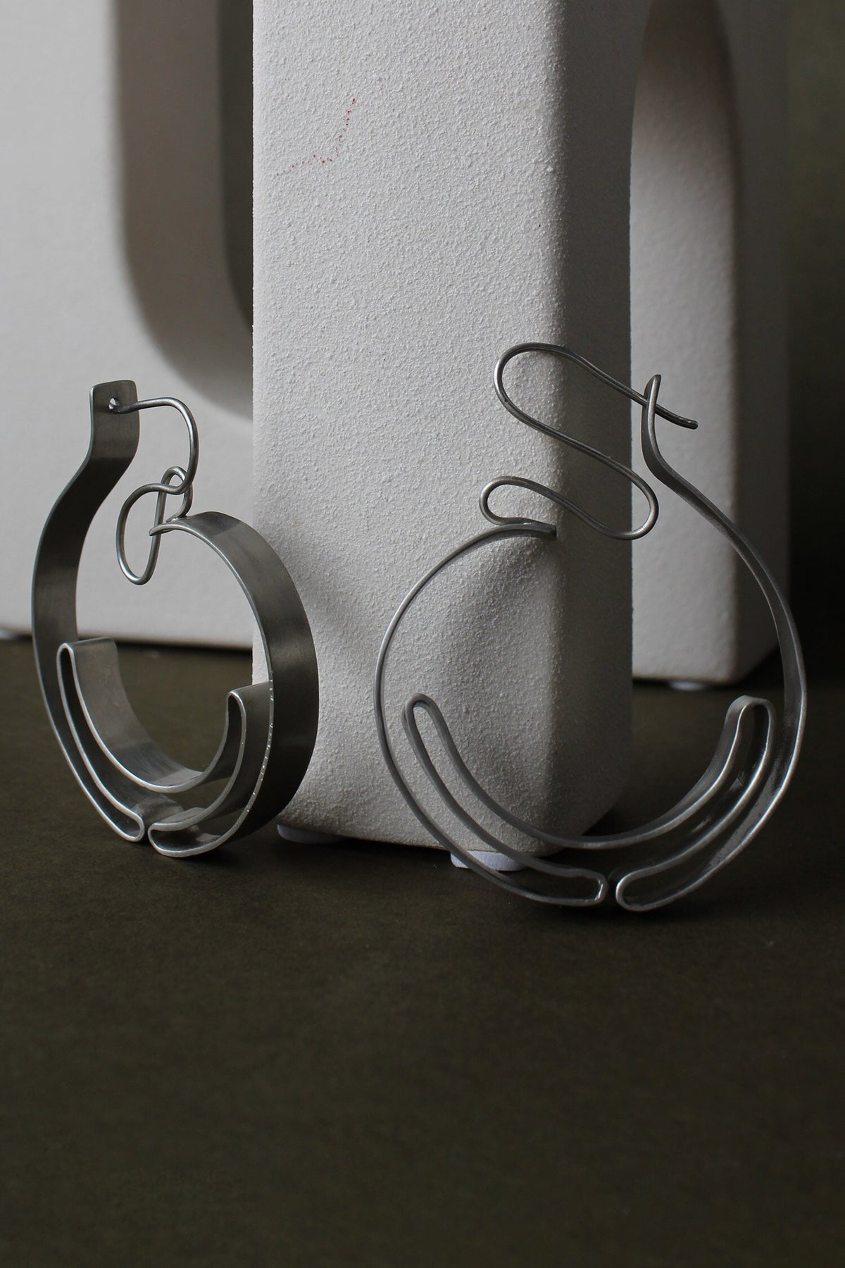 Orion Rippling Ribbon Hoops 