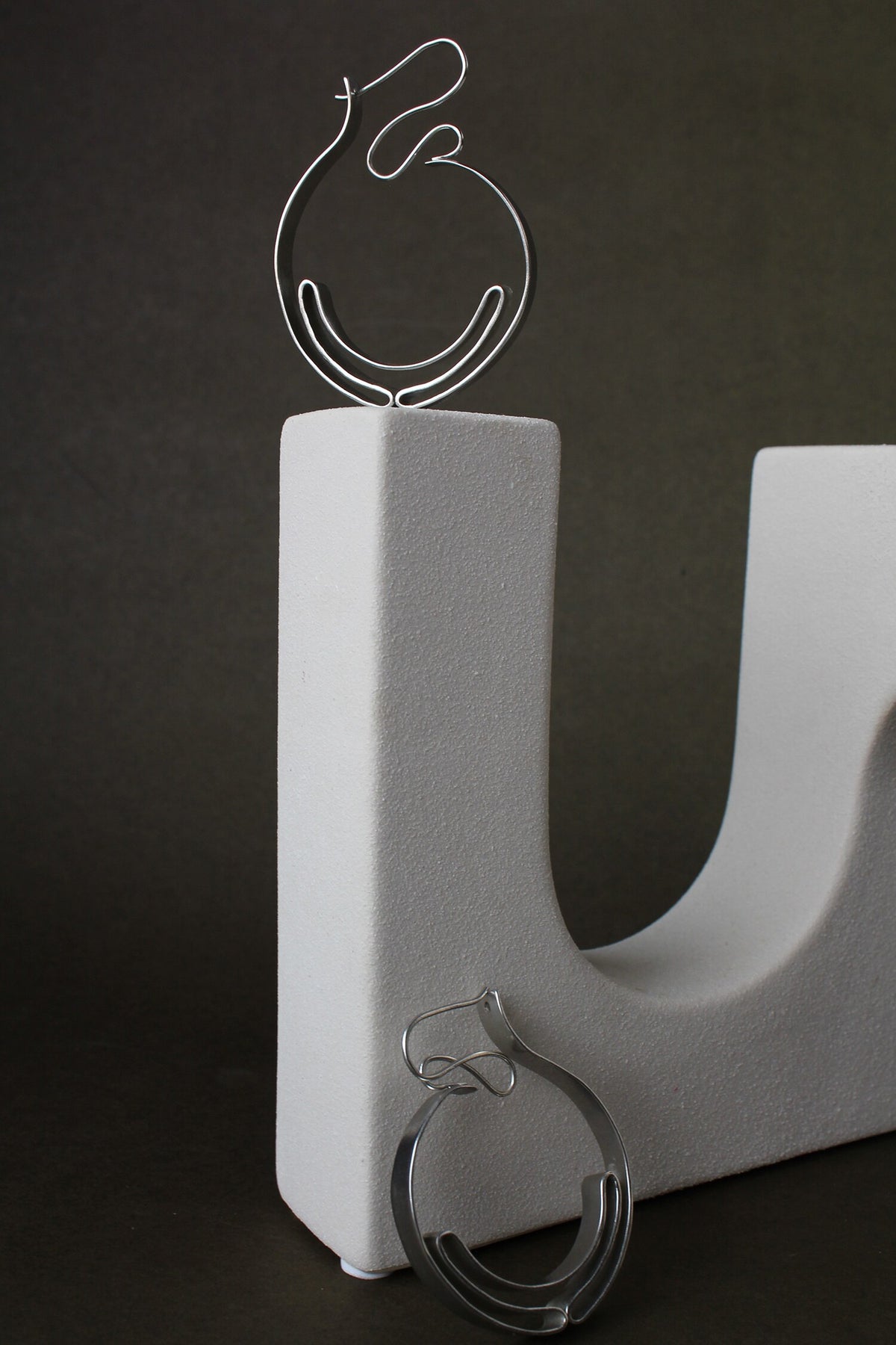 Orion Rippling Ribbon Hoops 